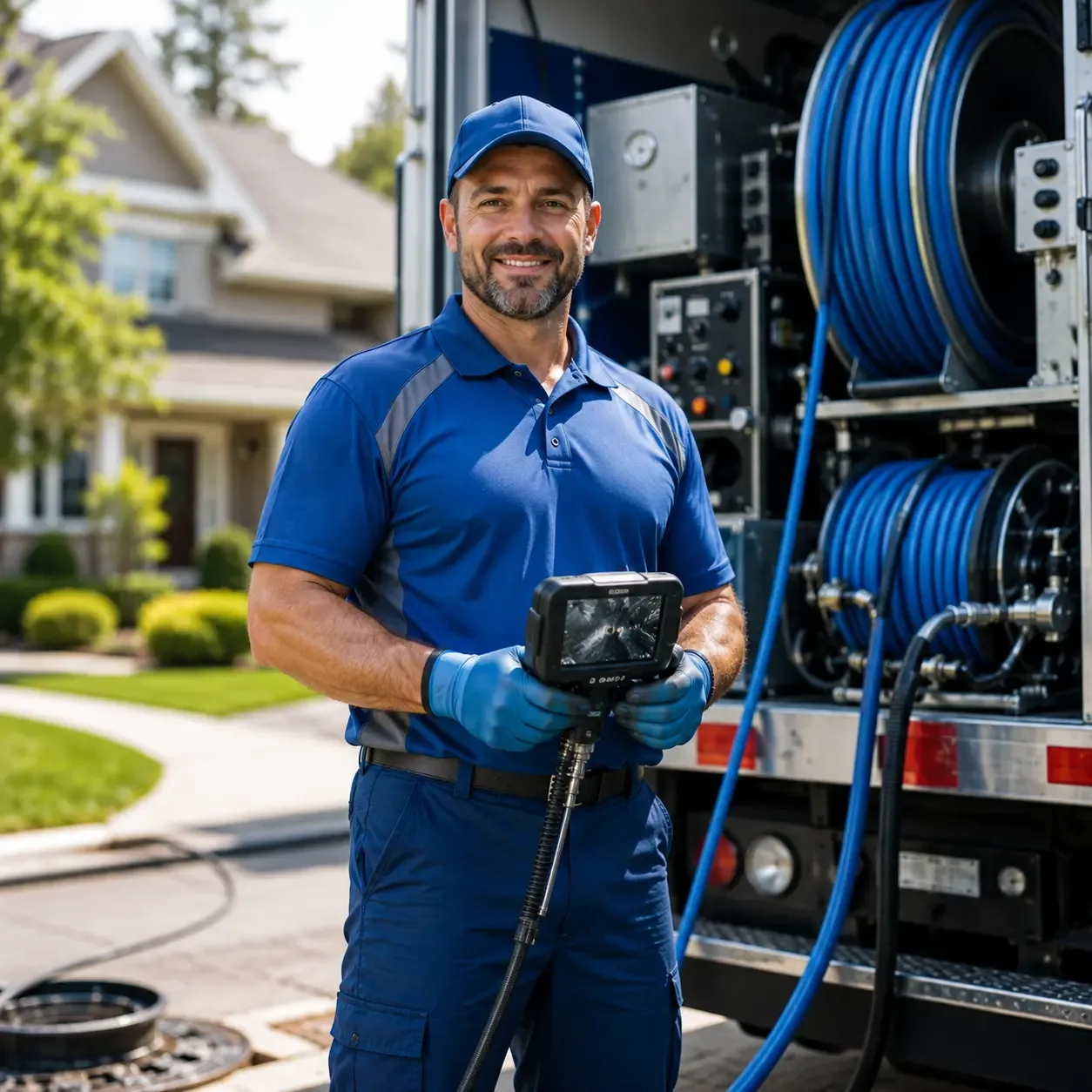 Local outdoor drain cleaning specialists in Wishon, CA